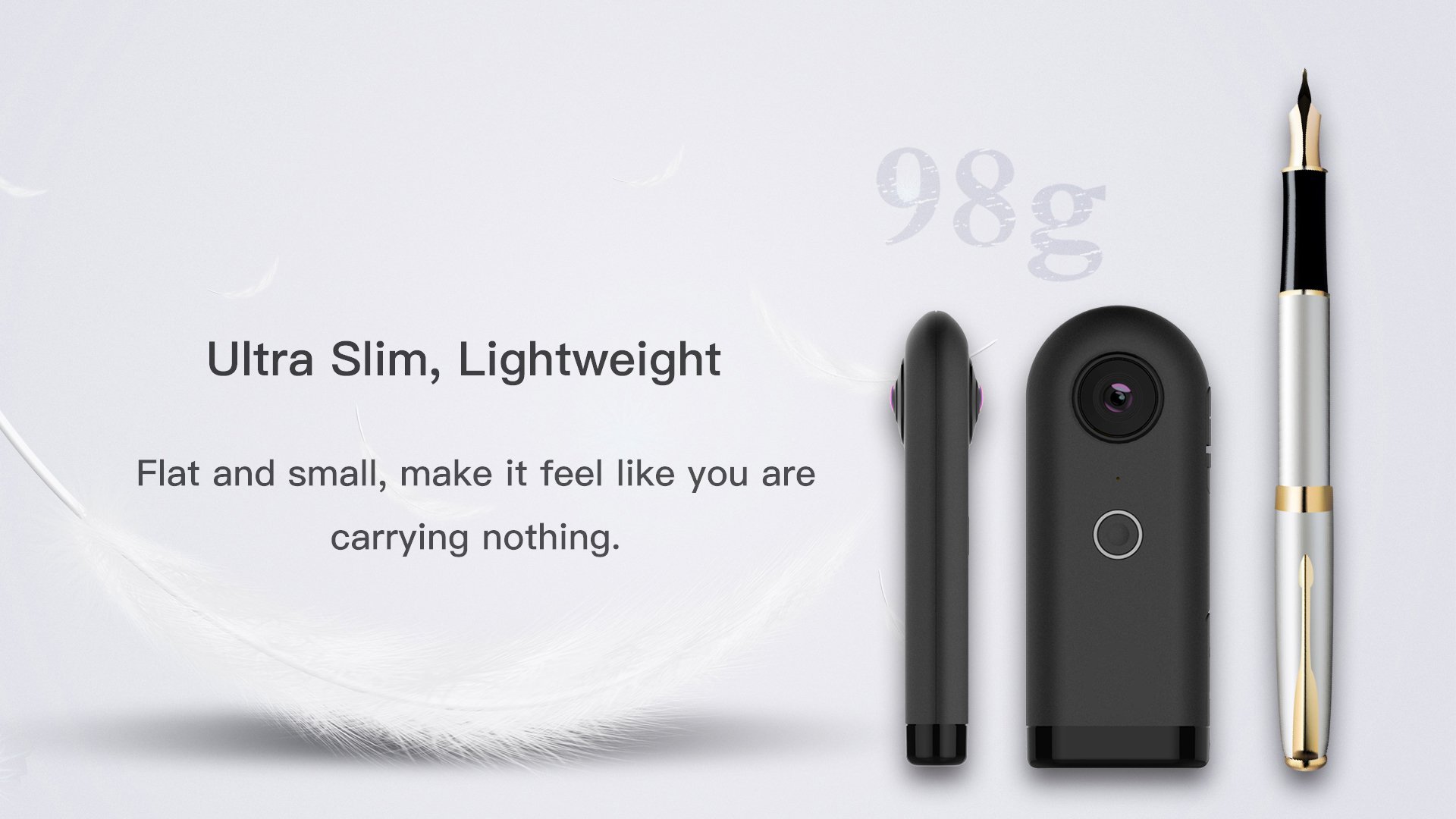 TB404 Panorama 360 VR Camera Ultra Slim, Lightweight