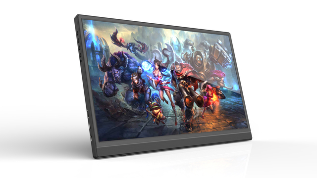 TR156H PRO 15.6-inch wireless portable display with dual band WIFI projection, supports wireless screen sharing between mobile phones and computers, ultra-thin mobile office screen