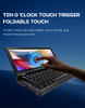 TC123M mechanical keyboard+touch screen 12.3-inch ultra wide screen portable display 84 key RGB mechanical keyboard dual Type-C interface universal for mobile phones and computers