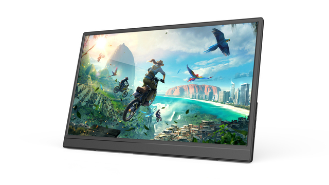 TC156TP 15.6-inch 10 point touch portable display IPS full HD screen Type-C one line direct connection supports mobile phone and computer screen projection with lightweight touch design