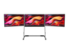 TC156B [Three Screen Expansion] 15.6-inch Three Screen Portable Display Folding Design Three Screen Independent Display Type-C+Mini HDMI Interface Mobile Workstation