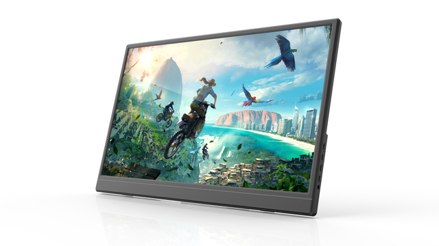 TC156TP 15.6-inch 10 point touch portable display IPS full HD screen Type-C one line direct connection supports mobile phone and computer screen projection with lightweight touch design