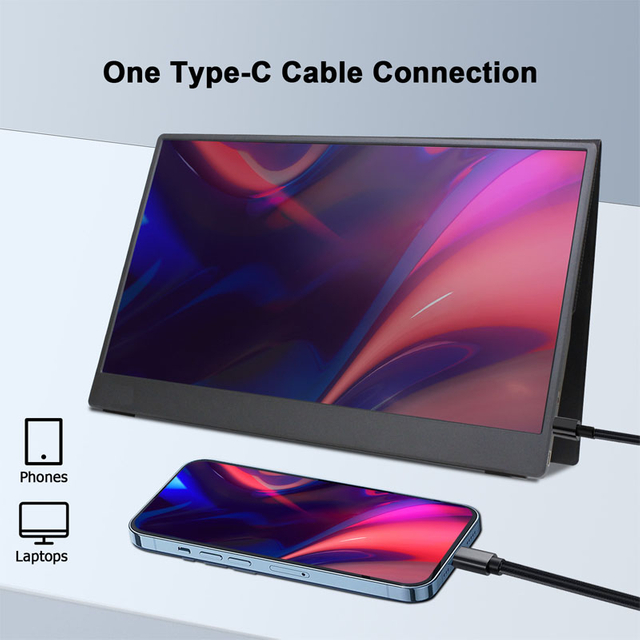 13.3-inch 1080P Portable Display with W-LED Backlight
